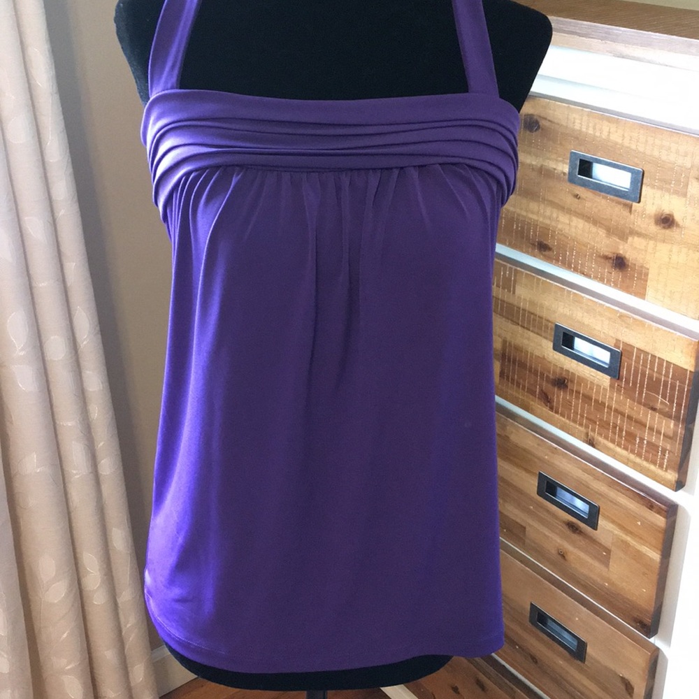 Purple “halter”
